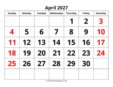 april 2027 pdf uk calendar