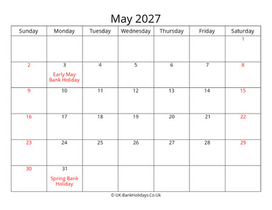 editable may 2027 monthly uk calendar