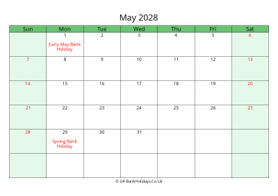 may 2028 uk calendar to print